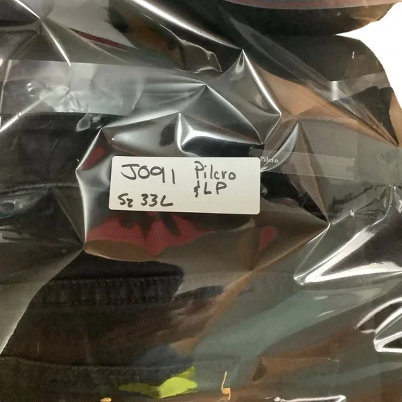 Pilcro & the Letterpress Jeans Sz 33L High Rise Bootcut Black - Picture 7 of 7